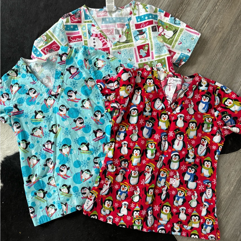 Winter scrubs!